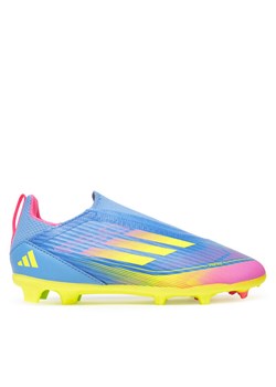 adidas Buty do piłki nożnej F50 League Laceless Firm/Multi-Ground IE3742 Granatowy ze sklepu MODIVO w kategorii Buty sportowe dziecięce - zdjęcie 183788224