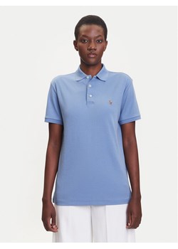 Polo Ralph Lauren Polo 710704319169 Niebieski Custom Slim Fit ze sklepu MODIVO w kategorii T-shirty męskie - zdjęcie 183788261
