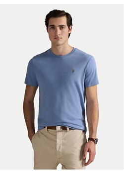Polo Ralph Lauren T-Shirt 710740727095 Niebieski Custom Slim Fit ze sklepu MODIVO w kategorii T-shirty męskie - zdjęcie 183788290
