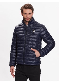 KARL LAGERFELD Kurtka przejściowa 505022 500590 Granatowy Regular Fit ze sklepu MODIVO w kategorii Kurtki męskie - zdjęcie 183788373