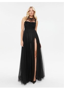 Elisabetta Franchi Sukienka wieczorowa AB-400-36E2-V890 Czarny Regular Fit ze sklepu MODIVO w kategorii Sukienki - zdjęcie 183788404