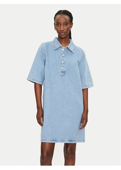 ONLY Sukienka jeansowa Gry 15335635 Niebieski Regular Fit ze sklepu MODIVO w kategorii Sukienki - zdjęcie 183788413