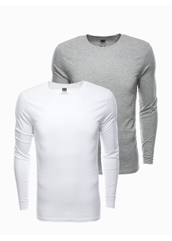 Zestaw longsleeve męski z długim rękawem 2-pak - mix V1 Z43 ze sklepu ombre w kategorii T-shirty męskie - zdjęcie 183801190