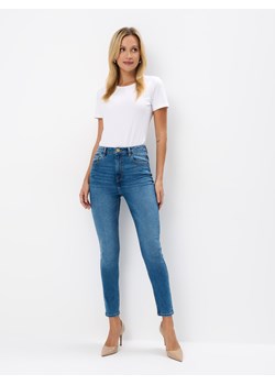 Mohito - Jeansy skinny - niebieski ze sklepu Mohito w kategorii Jeansy damskie - zdjęcie 183801344