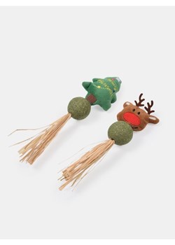 Sinsay - Zabawka dla kota 2 pack - zielony ze sklepu Sinsay w kategorii Dla zwierząt - zdjęcie 183801744