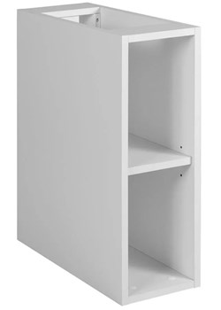 Wąski biały regał półka łazinkowa 20 cm C0-E52 ze sklepu Edinos.pl w kategorii Szafki i regały łazienkowe - zdjęcie 183802263
