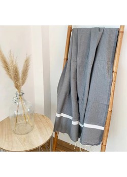 Le Comptoir de la Plage Fouta &quot;Melissa&quot; w kolorze szarym - 200 x 200 cm ze sklepu Limango Polska w kategorii Ręczniki - zdjęcie 183803140