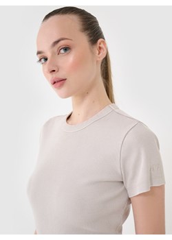 Damskie spodenki casual 4F 4FRSS25TSHOF699 - różowe ze sklepu Sportstylestory.com w kategorii Szorty - zdjęcie 183807123