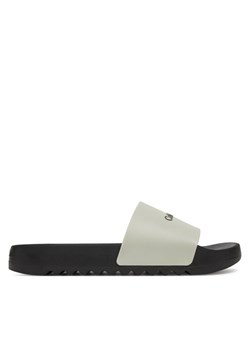 Klapki Calvin Klein Chunky Pool Slide Rub HM0HM01063 Szary ze sklepu eobuwie.pl w kategorii Klapki męskie - zdjęcie 183807320