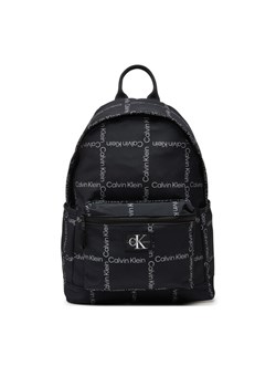 Plecak Calvin Klein Jeans City Grid Aop IU0IU00711 Czarny ze sklepu eobuwie.pl w kategorii Plecaki - zdjęcie 183807343
