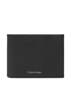 Portfel męski Calvin Klein Ck Must Comp Trifold W Coin & Ca LV04D1045G Czarny ze sklepu eobuwie.pl w kategorii Portfele męskie - zdjęcie 183807410