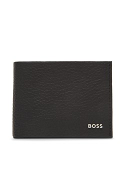 Duży Portfel Męski BOSS New Crosstown 50548805 10242583 01 Czarny ze sklepu eobuwie.pl w kategorii Portfele męskie - zdjęcie 183807453