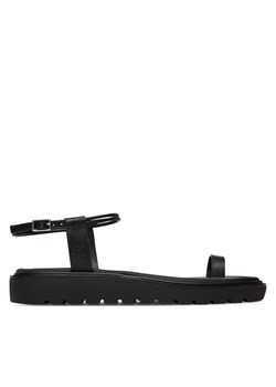 Sandały Calvin Klein Jeans Rope Toe Post Sandal Lth Mg YW0YW01893 Czarny ze sklepu eobuwie.pl w kategorii Sandały damskie - zdjęcie 183807474