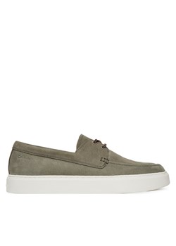 Półbuty Calvin Klein Hybrid Lace Up Boat Nu HM0HM01892 Szary ze sklepu eobuwie.pl w kategorii Półbuty męskie - zdjęcie 183807623