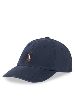 Czapka z daszkiem Polo Ralph Lauren 211954881004 Granatowy ze sklepu eobuwie.pl w kategorii Czapki z daszkiem damskie - zdjęcie 183807742
