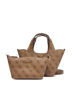 Torebka Guess HWSG73 34750 Brązowy ze sklepu eobuwie.pl w kategorii Torby Shopper bag - zdjęcie 183807812