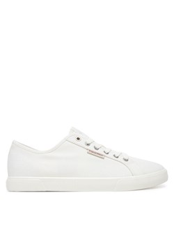 Tenisówki Calvin Klein Jeans Ess Vulc Low Mg Cv YM0YM01301 Biały ze sklepu eobuwie.pl w kategorii Trampki męskie - zdjęcie 183807814