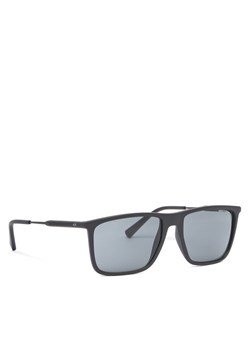 Okulary przeciwsłoneczne Armani Exchange 0AX4160S 807887 Czarny ze sklepu eobuwie.pl w kategorii Okulary przeciwsłoneczne męskie - zdjęcie 183807920
