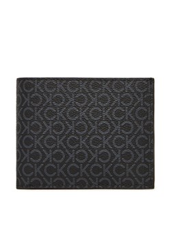 Portfel męski Calvin Klein Ck Must Mono Billfold W/ Coin LV04D1038G Czarny ze sklepu eobuwie.pl w kategorii Portfele męskie - zdjęcie 183807991