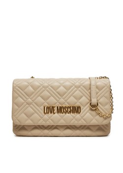 Torebka LOVE MOSCHINO JC4097PP1LLA0110 Beżowy ze sklepu eobuwie.pl w kategorii Listonoszki - zdjęcie 183808074