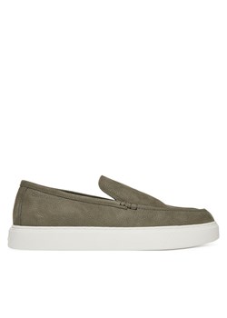 Półbuty Calvin Klein Hybrid Moccasin Nu HM0HM01902 Szary ze sklepu eobuwie.pl w kategorii Mokasyny męskie - zdjęcie 183808091