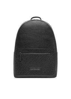 Plecak Tommy Hilfiger Th Monogram Backpack AM0AM13208 Czarny ze sklepu eobuwie.pl w kategorii Plecaki - zdjęcie 183808103