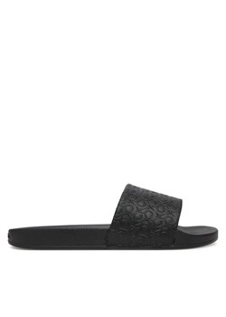 Klapki Calvin Klein Pool Slide Mono HW0HW02541 Czarny ze sklepu eobuwie.pl w kategorii Klapki damskie - zdjęcie 183808173