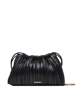 Torebka Calvin Klein Drawstring Plisse Crossbody LV04F3076G Czarny ze sklepu eobuwie.pl w kategorii Kopertówki - zdjęcie 183808213