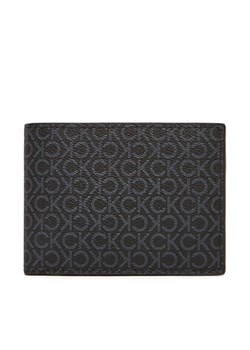 Portfel męski Calvin Klein Ck Must Mono Comp Trifold W Coin LV04D1040G Czarny ze sklepu eobuwie.pl w kategorii Portfele męskie - zdjęcie 183808221