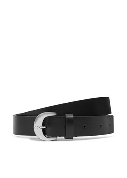 Pasek Damski Calvin Klein Jeans Casual Pin Buckle 25Mm LV04K7015G Czarny ze sklepu eobuwie.pl w kategorii Paski damskie - zdjęcie 183808260