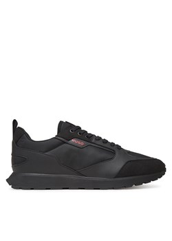 Sneakersy HUGO Icelin 50536568 Czarny ze sklepu eobuwie.pl w kategorii Buty sportowe męskie - zdjęcie 183808301