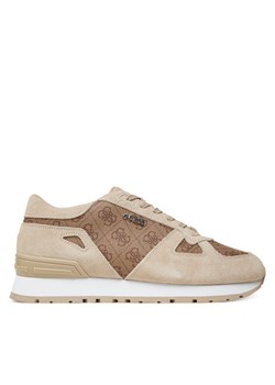 Sneakersy Guess FMTTRE ELL12 Beżowy ze sklepu eobuwie.pl w kategorii Buty sportowe męskie - zdjęcie 183808322