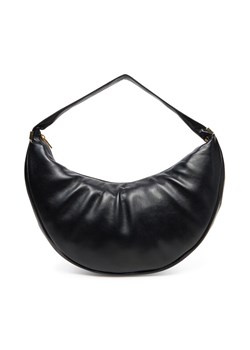 Torebka Calvin Klein Pinched Soft Crescent Lg LV04F3009G Czarny ze sklepu eobuwie.pl w kategorii Torebki hobo - zdjęcie 183808334