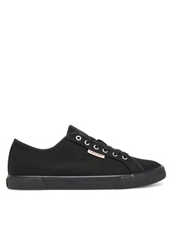 Tenisówki Calvin Klein Jeans Ess Vulc Low Mg Cv YM0YM01301 Czarny ze sklepu eobuwie.pl w kategorii Trampki męskie - zdjęcie 183808380
