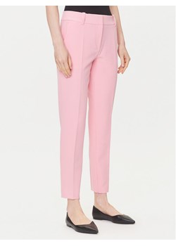 HUGO Spodnie materiałowe Hedima-1 50544742 Różowy Slim Fit ze sklepu MODIVO w kategorii Spodnie damskie - zdjęcie 183813132
