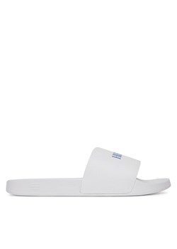 Tommy Hilfiger Klapki Hilfiger Print Tumble Pool Slide FM0FM05505 Biały ze sklepu MODIVO w kategorii Klapki męskie - zdjęcie 183813172
