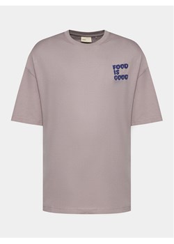 Outhorn T-Shirt OTHAW23TTSHM0857 Fioletowy Regular Fit ze sklepu MODIVO w kategorii T-shirty męskie - zdjęcie 183813231