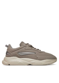 HUGO Sneakersy Leon 50548504 Szary ze sklepu MODIVO w kategorii Buty sportowe męskie - zdjęcie 183813242