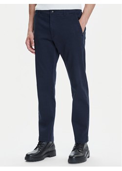 BOSS Chinosy Sanderson-L-2 50542986 Granatowy Regular Fit ze sklepu MODIVO w kategorii Spodnie męskie - zdjęcie 183813334