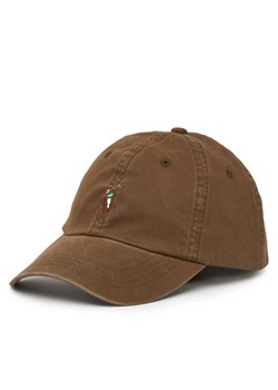 Polo Ralph Lauren Czapka z daszkiem 211954881005 Brązowy ze sklepu MODIVO w kategorii Czapki z daszkiem damskie - zdjęcie 183813352