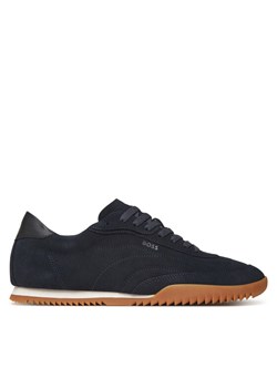 BOSS Sneakersy Careton 50548707 Granatowy ze sklepu MODIVO w kategorii Buty sportowe męskie - zdjęcie 183813411