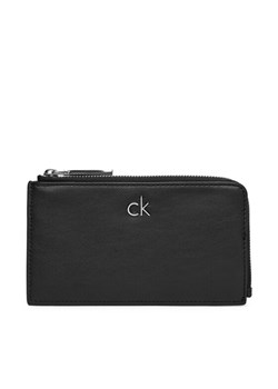 Calvin Klein Etui na karty kredytowe Ck Re-Lock Lg Cc Holder W L Zip LV04F1032G Czarny ze sklepu MODIVO w kategorii Etui - zdjęcie 183813551