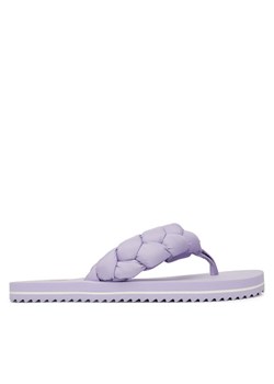 Tommy Jeans Japonki Braided Thong Beach Sandal EN0EN02877 Fioletowy ze sklepu MODIVO w kategorii Klapki damskie - zdjęcie 183813571