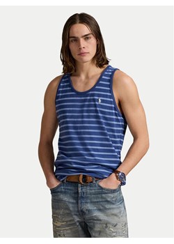 Polo Ralph Lauren Tank top 710970699002 Niebieski Classic Fit ze sklepu MODIVO w kategorii T-shirty męskie - zdjęcie 183813653