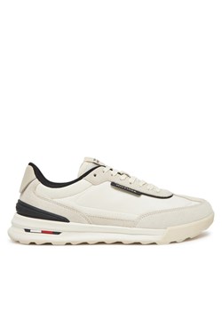 Tommy Hilfiger Sneakersy Retro Runner Nylon Mix FM0FM05523 Écru ze sklepu MODIVO w kategorii Buty sportowe męskie - zdjęcie 183813664