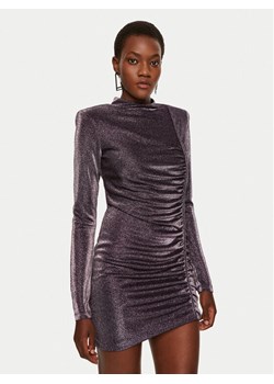 Simona Corsellini Sukienka koktajlowa A24CEAB049 Fioletowy Slim Fit ze sklepu MODIVO w kategorii Sukienki - zdjęcie 183813752
