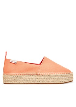 Calvin Klein Jeans Espadryle Platform Espadrille Ml Cs YW0YW01871 Pomarańczowy ze sklepu MODIVO w kategorii Espadryle damskie - zdjęcie 183813764