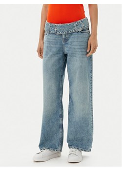 HUGO Jeansy Glory_B 50541520 Niebieski Relaxed Fit ze sklepu MODIVO w kategorii Jeansy damskie - zdjęcie 183813822