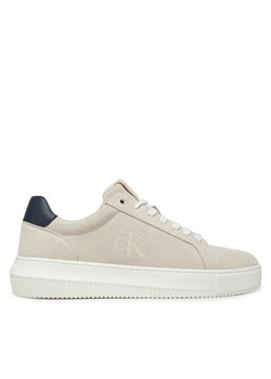 Calvin Klein Jeans Sneakersy YM0YM01299 Beżowy ze sklepu MODIVO w kategorii Buty sportowe męskie - zdjęcie 183813824