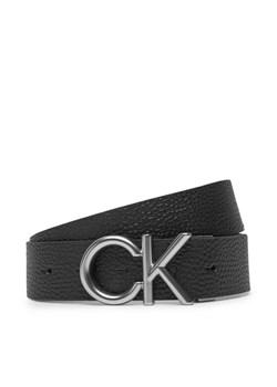 Calvin Klein Pasek Męski Ck Hallmark Logo 35Mm Adj LV04D7035G Czarny ze sklepu MODIVO w kategorii Paski męskie - zdjęcie 183813890